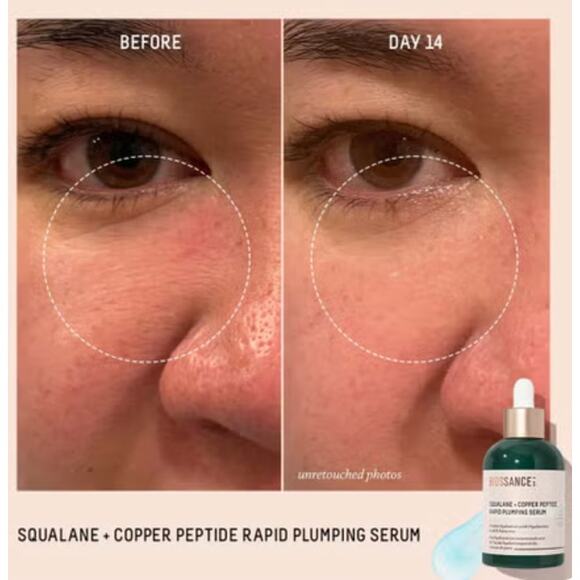 Squalane + Copper Peptide Rapid Plumping Serum - New - Travel Size - Picture 3 of 11
